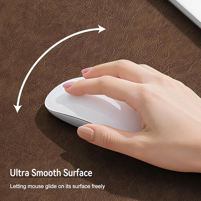 Imitation Crazy Horse Leather Desk Mat - Waterproof Desk Pad - Ideal for Large Mouse Pad and Desk Mats on Top of Desks (Brown+Brown, 25"*13")