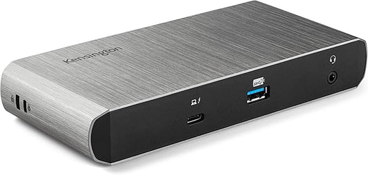 Kensington SD5500T Thunderbolt 3 and USB-C Docking Station, Dual 4K DisplayPort, for Macbooks, Windows and Surface, 60W PD (K38130US)