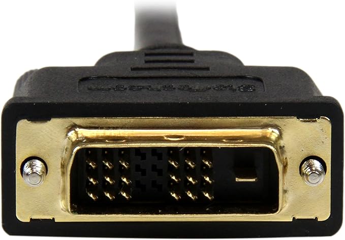 StarTech.com HDDDVIMM1M 1-Meter Micro HDMI to DVI-D Cable