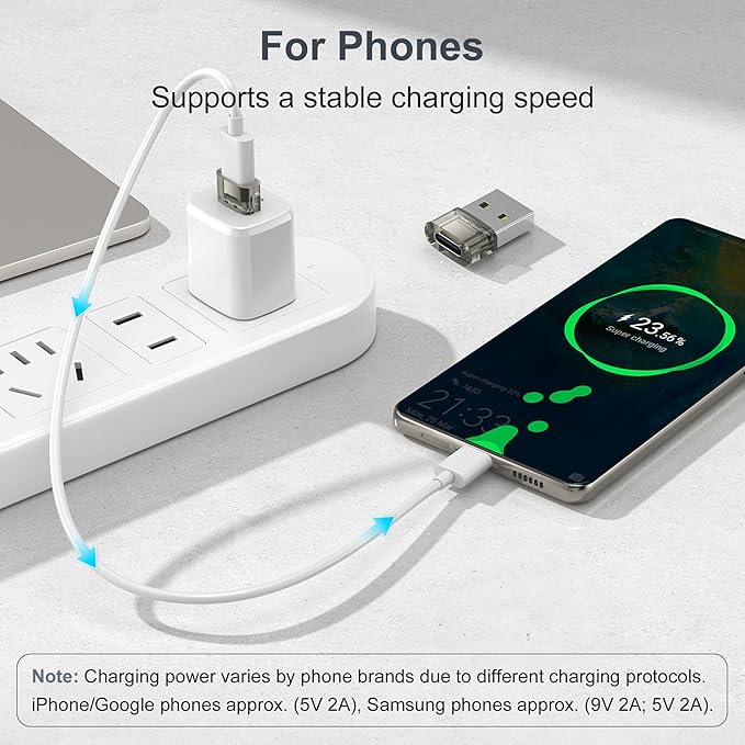 Basesailor USB to USB C Car Adapter 3Pack,Type C CarPlay Charger,USBC Female to USBA Male Converter for Apple iPhone 17 17e Air 16 15 Pro Max,Samsung S26 S25 A55,Not for iPad/Magsafe/HomePod