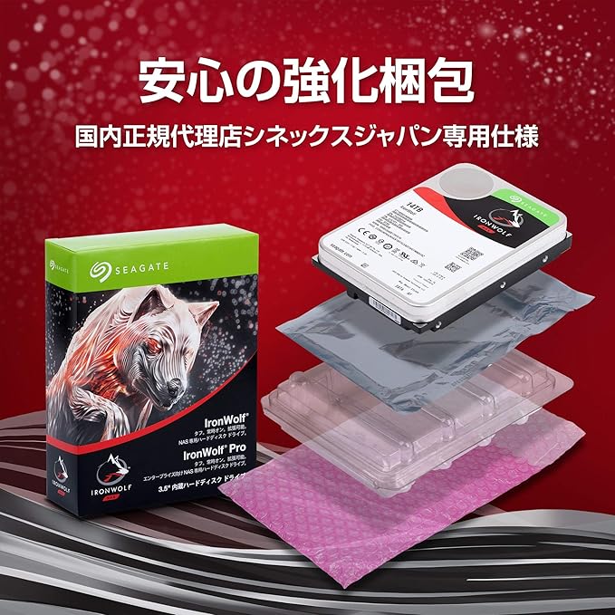 Seagate IronWolf PC NAS, ST6000VN001/FFP