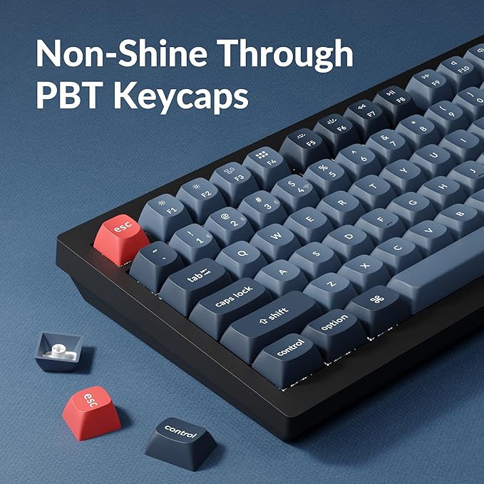 Keychron V1 Max 75% RGB Custom Mechanical Keyboard, 2.4Ghz/Bluetooth 5.1/Wired QMK/VIA Programmable Macro, Hot-Swappable Gateron Jupiter Banana Switch Gasket Mount for Mac Windows