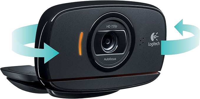Logitech HD Webcam C525, Portable HD 720p Video Calling with Autofocus (Renewed)