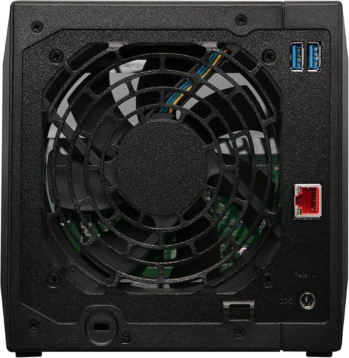 Asustor AS3304T 4 Bay NAS Quad-Core CPU, 2.5Gbe Port, 2GB DDR4 + 24TB HDD (Four 6TB HDD Included)