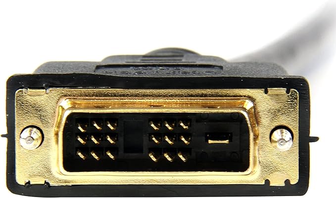 StarTech.com 6ft HDMI to DVI D Adapter Cable - Bi-Directional - HDMI to DVI or DVI to HDMI Adapter for Your Computer Monitor (HDMIDVIMM6)