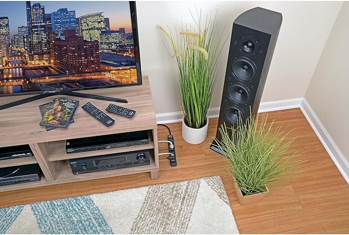 Tripp Lite 6 Outlet Surge Protector Power Strip, 6ft Cord, Black, Lifetime Manufacturer's Guarantee & $10,000 Insurance (TLP6B)