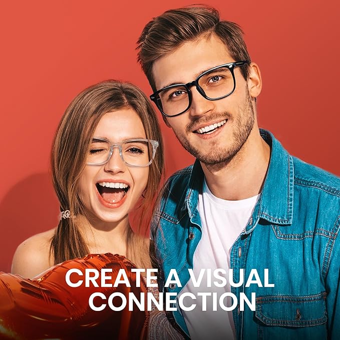 Cyxus Blue Light Glasses Men Women Reduce Eye Strain UV Blocking for Office Work Computer Screen 8082