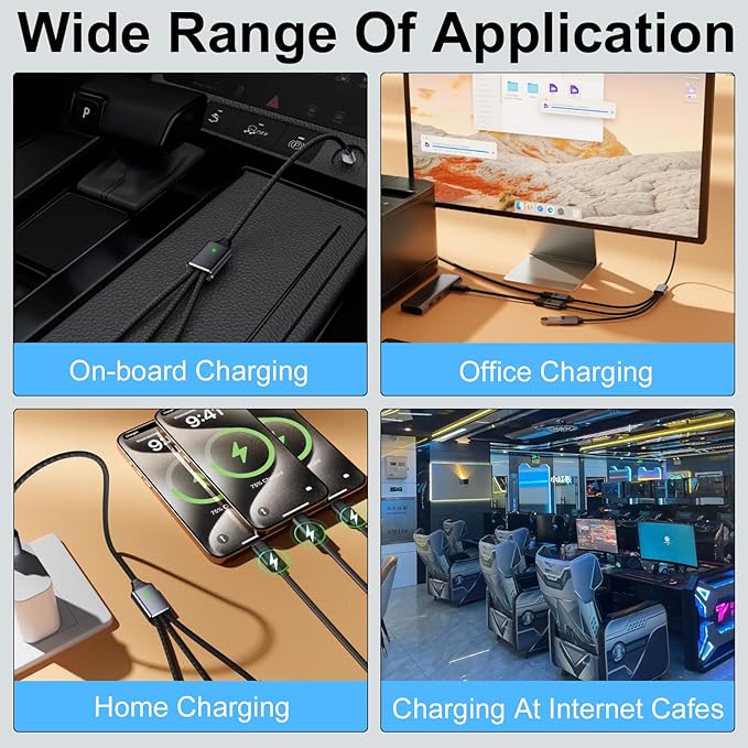 Danfetsoy USB Splitter 1 in 3 Out, USB Y Splitter 1 Male to 3 Female Charging Cable & Type C Male to Type A Female Adapter Converter for Laptop, PC, Computer, Mac, PS5, Xbox, Keyboard, 25cm