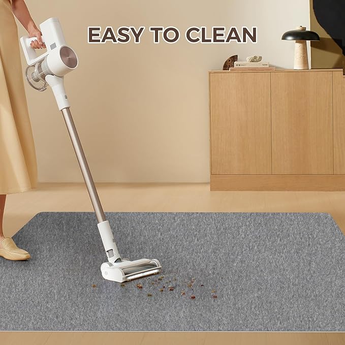 Office Chair Mat,Hard Floor Chair Mat Suitable for Hardwood and Tile Floors,Large Non-Slip Floor Protection Mat,Does Not Pill,Grey(36"x48")