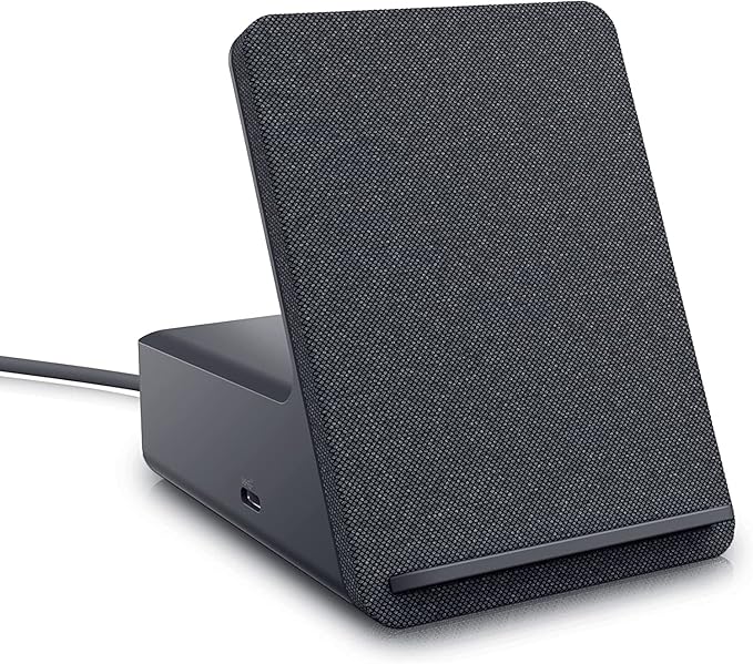 Dell HD22Q Dual Monitor Docking Station with Wireless Charging Stand, USB-C, HDMI and DisplayPort - HD22Q
