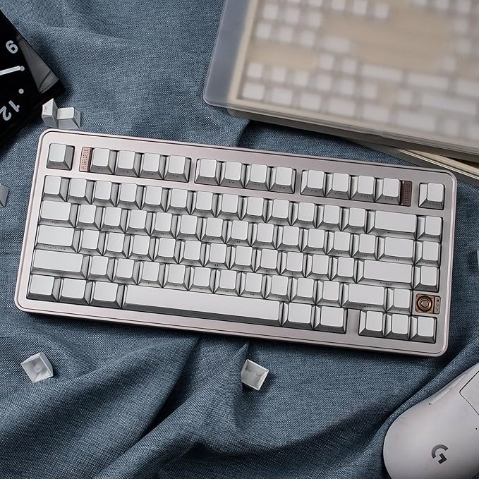 Sumgsn 137 Keys PBT Keycaps Shine Through Cherry Profile Keycaps Set Fit for 61/64/87/104/108 Cherry Mx Switches Mechanical Keyboard