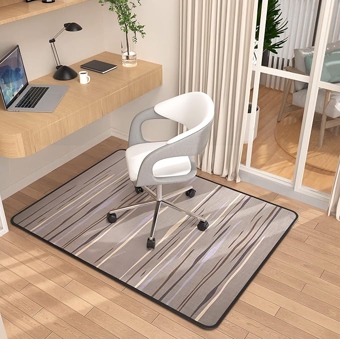 Placoot Office Chair Mat for Carpet & Hardwood Floors, 48" x 36" Highly Premium Quality Floor Mat, Desk Chair Mat for Carpeted Floors and HardwoodFloor for Home Office