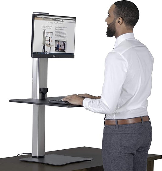 Victor DC400 Electric Standing Desk,28"W