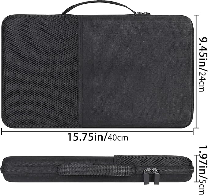 co2CREA Hard Case Compatible with Logitech Wave Keys MK670 Combo/Wave Keys Wireless Ergonomic Keyboard,Graphite Case