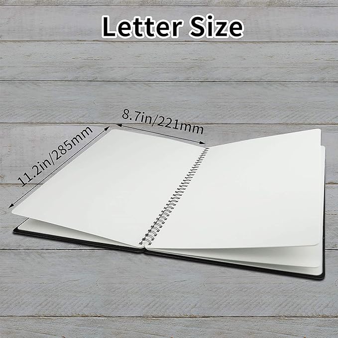 NEWYES Whiteboard Notebook Erasable Meeting Notebook Dry Erase White Board for Meeting, Business, Office, Home (A4)