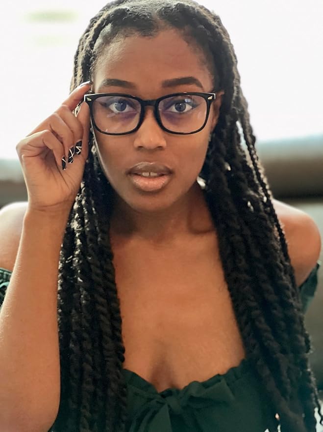 VISOONE Blue Light Blocking Glasses Square with Anti Computer Glare for Gaming Women and Men MONTANA