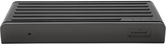 Targus USB-C Universal Dual Video 4K Laptop Docking Station with Charging Power, Audio, & 4 USB Ports for PC, Mac, & Android (DOCK180USZ)