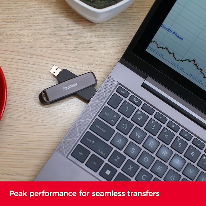 SanDisk 2TB Extreme PRO Dual Drive- Up to 1,000MB/s, USB Type-C, and USB Type-A, High-Performance Flash Drive - SDDDE1-2T00-G46