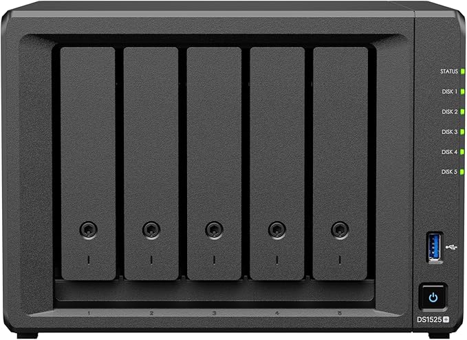 Synology 5-Bay DiskStation DS1525+ (Diskless)
