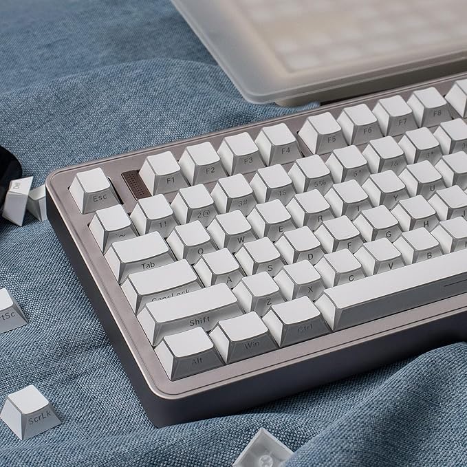 Sumgsn 137 Keys PBT Keycaps Shine Through Cherry Profile Keycaps Set Fit for 61/64/87/104/108 Cherry Mx Switches Mechanical Keyboard
