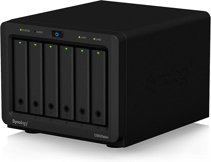 Synology 6 Bay 2.5" NAS DS620slim (Diskless) & RAM DDR3L-1866 SO-DIMM 4GB (D3NS1866L-4G)