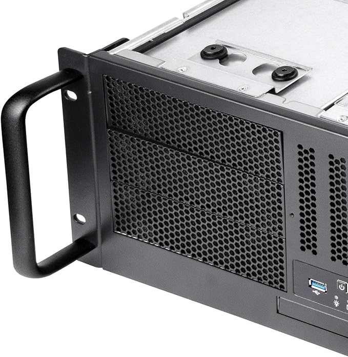 Silverstone Technology RM41-506 4U rackmount Server case with six 5.25" Drive Bays, SST-RM41-506