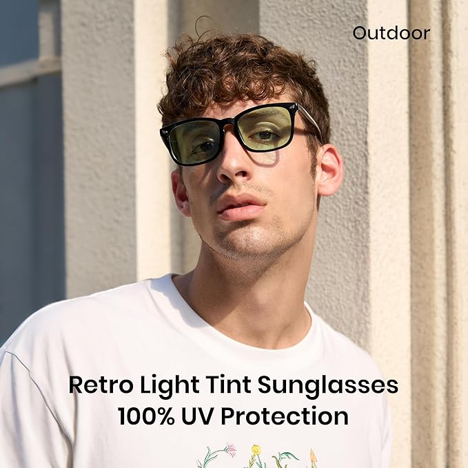 Cyxus Blue Light Glasses Men Women Reduce Eye Strain UV Blocking for Office Work Computer Screen 8082