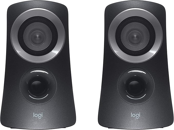 Logitech Z313 2.1 Channel Multimedia Speaker System with Volume Control Remote