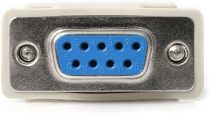 StarTech.com DB9 RS232 Serial Null Modem Adapter - F/F - Null modem adapter - DB-9 (F) to DB-9 (F) - NM9FF