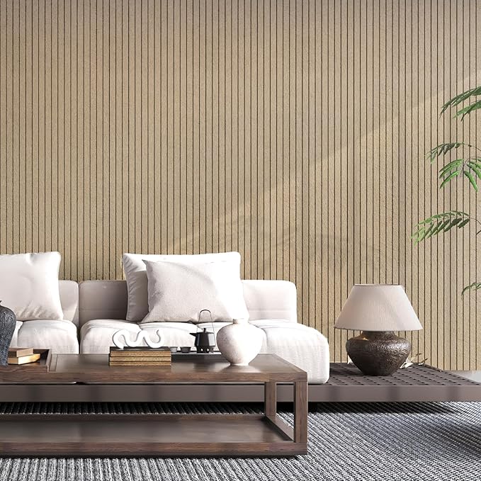 10 Pack Acoustic Panels,48"*24"*0.47"Self-Adhesive Soundproof Wall Panels,High Density Sound Proof panels for Walls, Office, Reccording Studio, Home,Ceiling-Deep Camel