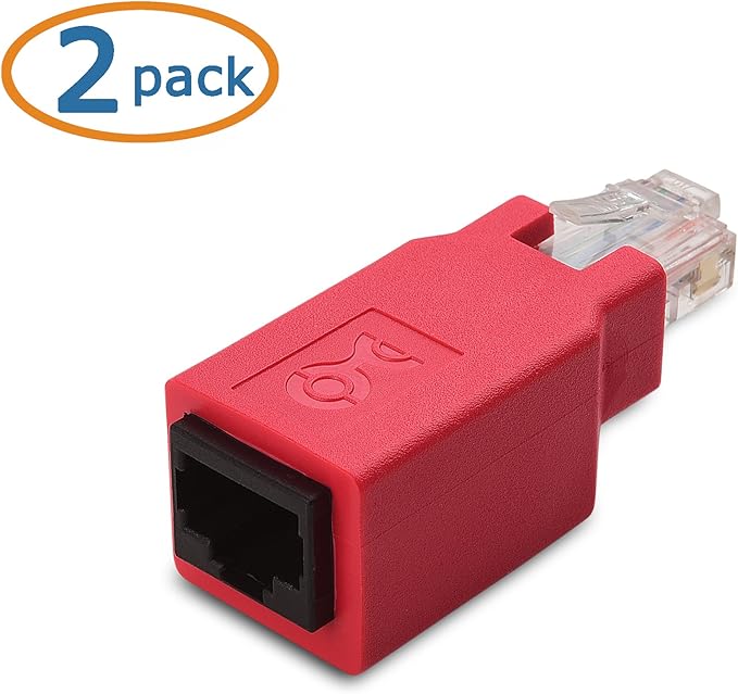 Cable Matters 2-Pack Crossover Adapter (Crossover Cable Adapter)