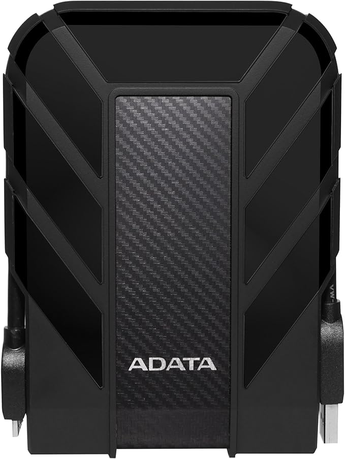 ADATA HD710 Pro - 4 TB External Hard Drive - Shockproof, Waterproof & Dustproof - Durable Storage - For Gamers, Students & Professionals - Mac, PC & Linux Compatible - Black - AHD710P-1TU31-CBK
