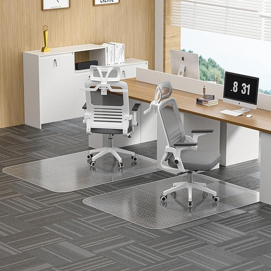 Office Chair Mat for Carpet, 36" X 48" 2Pcs