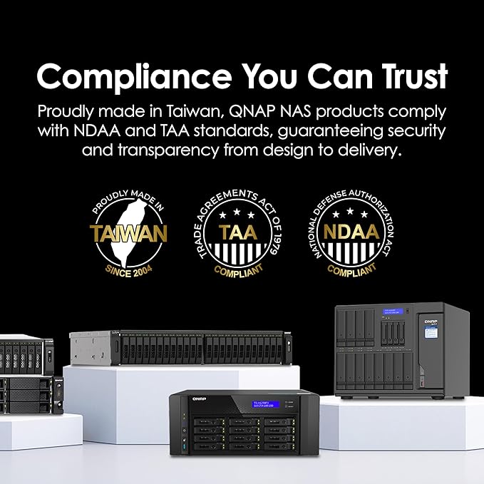 QNAP TS-432PXU-RP-2G 4 Bay High-Speed SMB Rackmount NAS with Two 10GbE, Two 2.5GbE Ports and Redundant Power Supply