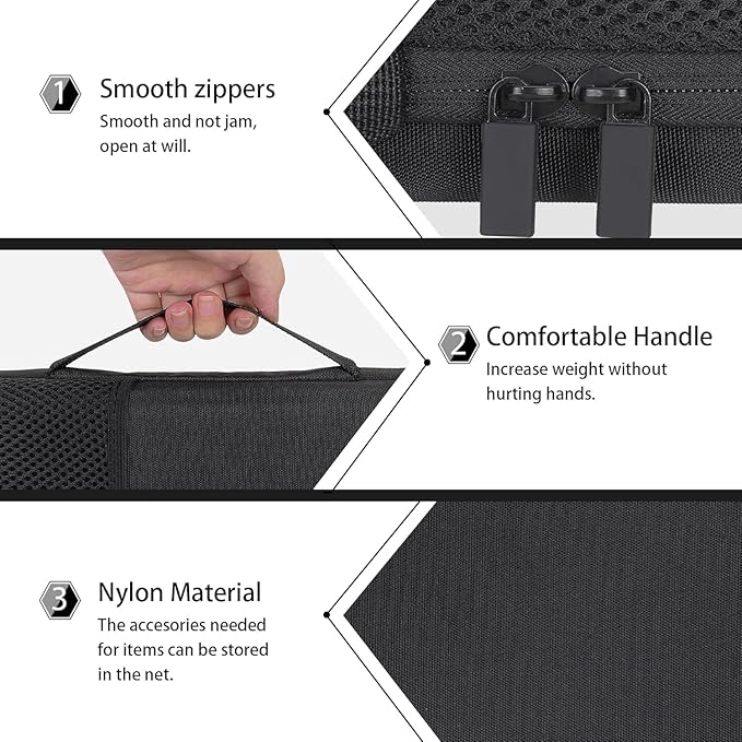 co2CREA Hard Case Compatible with Logitech Wave Keys MK670 Combo/Wave Keys Wireless Ergonomic Keyboard,Graphite Case