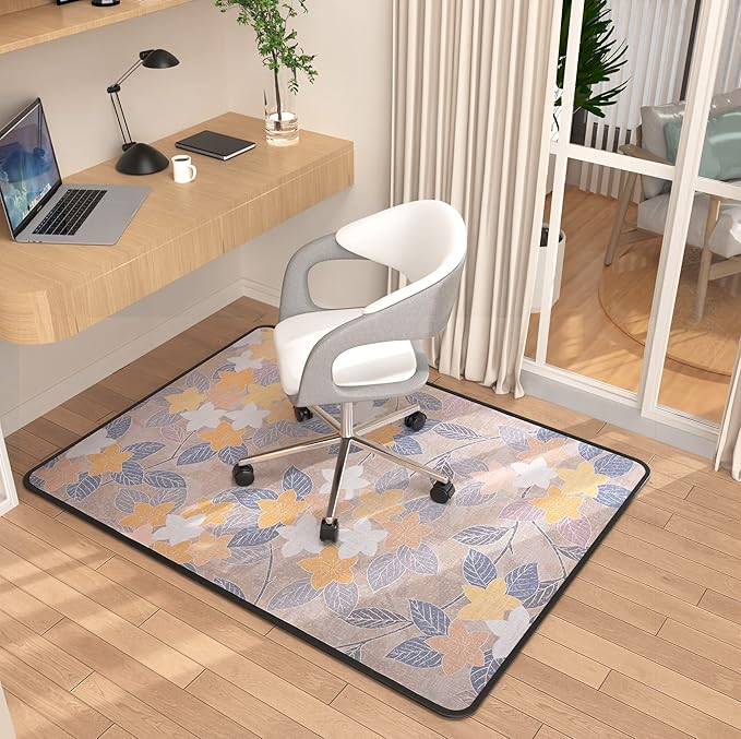 Placoot Office Chair Mat for Carpet & Hardwood Floors, 48" x 36" Highly Premium Quality Floor Mat, Desk Chair Mat for Carpeted Floors and HardwoodFloor for Home Office