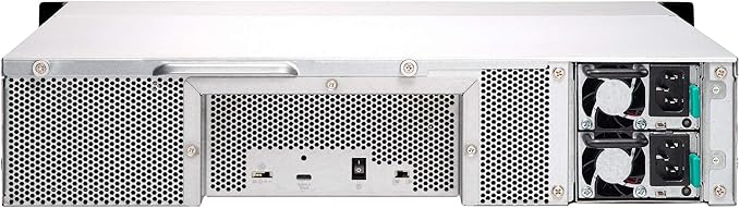 QNAP 12-Bay 2U rackmount USB-C 3.1 Gen2 10Gbps JBOD Expansion, W125662850 (Gen2 10Gbps JBOD Expansion Unit, redundant PSU with a 1-Meter USB-C to USB-A 3.1 Gen2 Cable.)