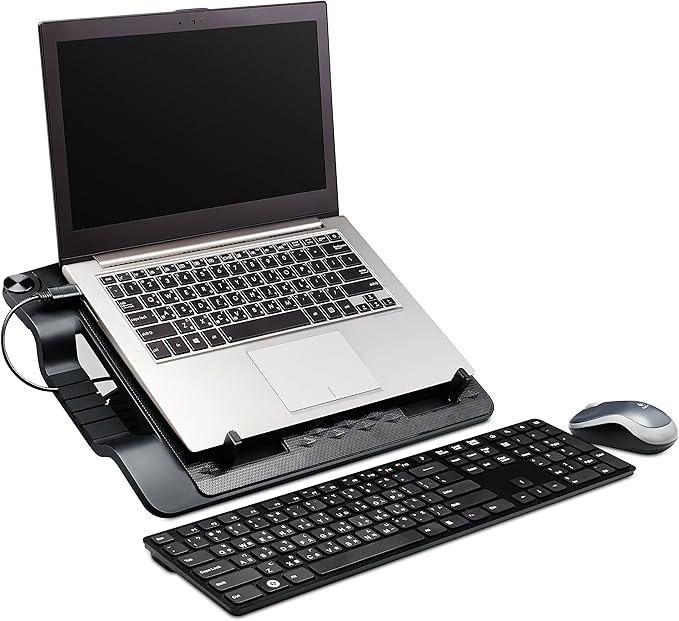 COOLER MASTER NOTEPAL ERGOSTAND 3-230 MM Fan 5 Height Settings 4 USB Ports Fan-Speed Control