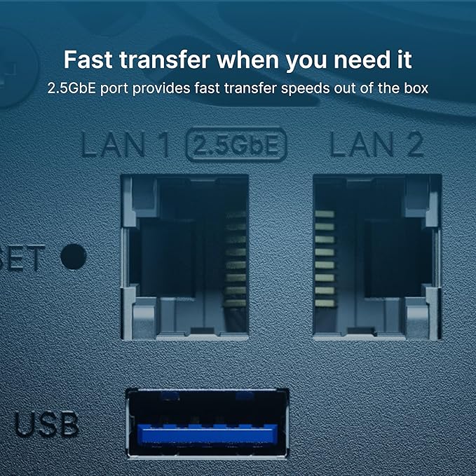 Synology 2-Bay DiskStation DS225+ (Diskless)