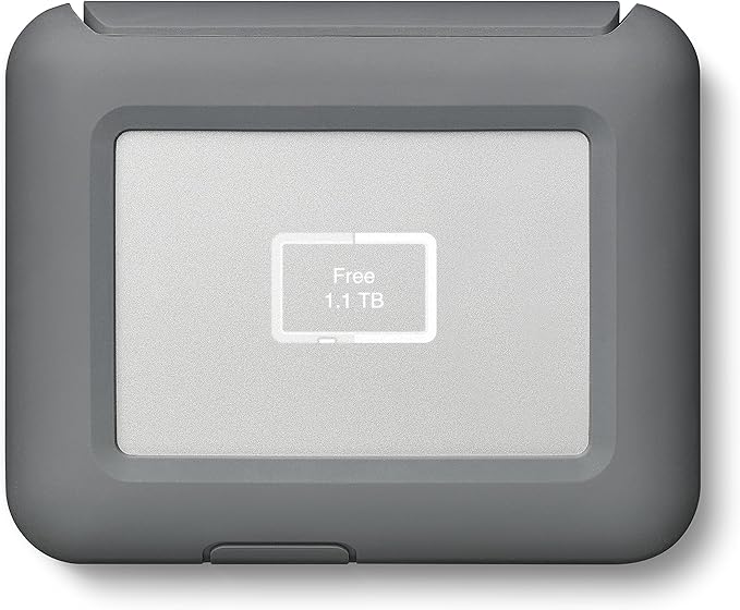 LaCie DJI Copilot BOSS Computer-free In-field Direct Backup And Power Bank With SD Reader, 2000GB + 1mo Adobe CC All Apps (2TB)