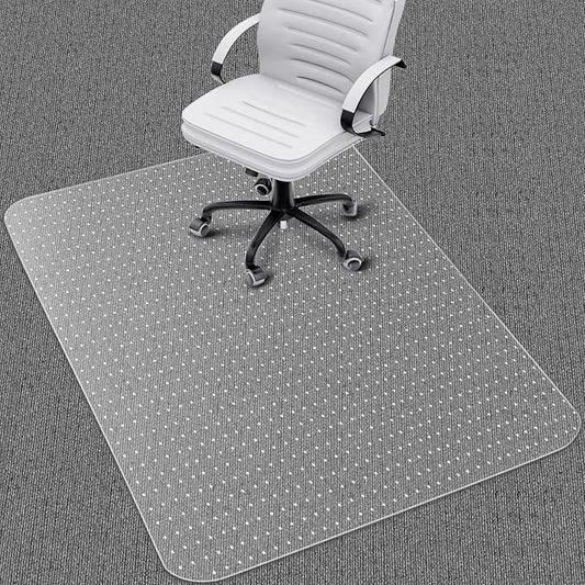 Office Chair Mat for Carpet: 48"x36" Clear Desk Chair Mat for Carpet Floor, Computer Mat for Low Carpeted Floors,Thick and Sturdy Protector, Rug Pad for Rolling Chairs Office Work Gaming