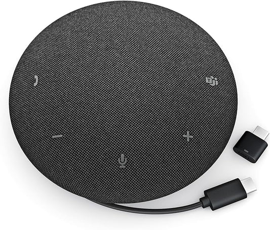 Dell Pro Plus Wireless Speakerphone - SL525 - USB-C, Zoom/Microsoft Teams Certified, Wired/Wireless, Bluetooth 5.3, Omni-Directional, AI-Based Noise Cancellation
